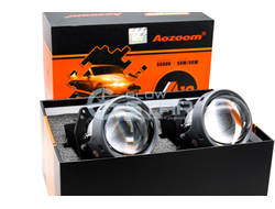 Билед модули Aozoom A10 Unicorn 3.0 дюйма, 2 чипа, 5500К, 12V, 58W/66W, крепление 3R (комплект, 2шт)