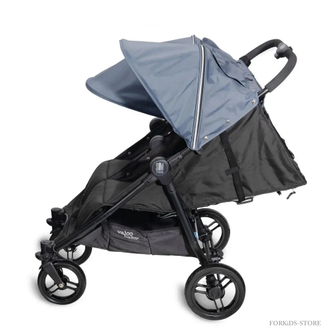 Коляска прогулочная для двойни Valco Baby Slim Twin Glacier