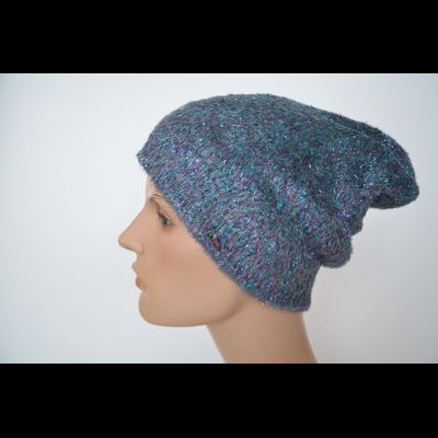 Шапка Vizio  Италия 1627 голубая серая