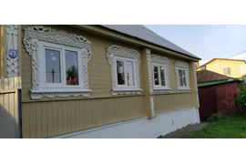 монтаж 4 окон с внутренней отделкой д.Кузьмино