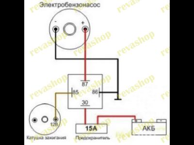 Топливный электрический насос, низкого давления