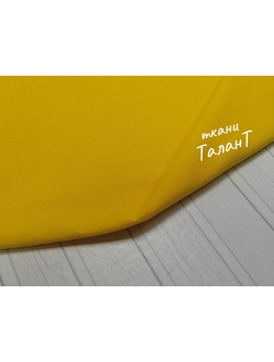 Отрез кулирная гладь, цв.Желтый