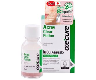 Купить тайское средство Acne Clear Potion Oxecure 15ml, узнать отзывы, как применять, супер цена