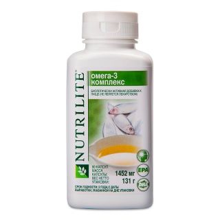 Nutrilite омега 3 комплекс 90 капс способ применения