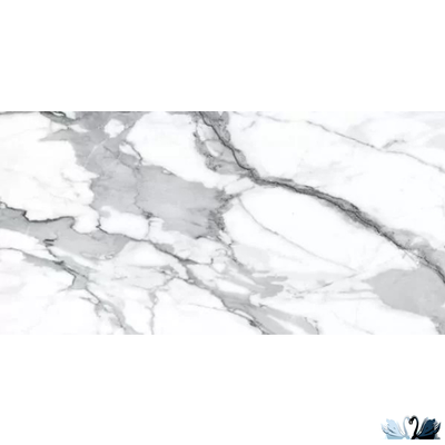 Керамогранит Alpas Euro Premium Marble Visage Grey Plus Polished 60х120 см глянцевый