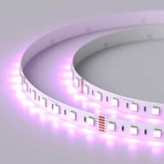 ЛЕНТА ARLIGHT RT-B60-12mm 24V RGBW-MIX-5-in-1 (20 W/m, IP20, 5060, 5m)