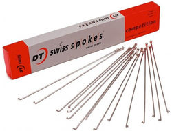 Спица DT Swiss Competition 2.0/1.8, без нип., 299 мм, серебр.
