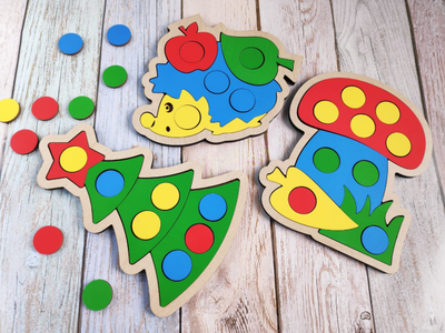 Сортер-пазл "Опушка"