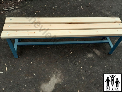 Скамейка для раздевалки 1,5м кушетка