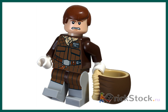 # 5001621 Минифигурка «Хан Соло» ― Версия Планеты Хот / “Han Solo” Minifigure (Polybag 2013)