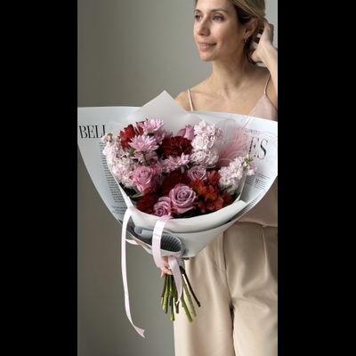 Букет цветов № 381