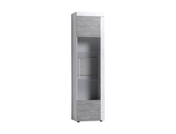 Гостиная ЛЕОН - ЛЕОН 1 Витрина Высокая