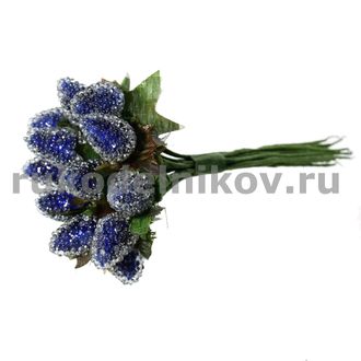 декор "Ягодка" 15х130 мм, цвет-темно-синий