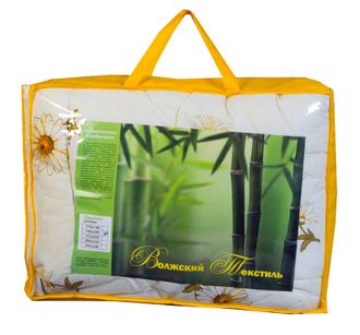 Одеяло Бамбук 110х140 см., чехол – ткань Х\Б, упаковка – чемодан  (спандбонд + ПВХ)