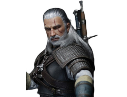 Ведьмак Геральт из Ривии (серия The Witcher) - КОЛЛЕКЦИОННАЯ ФИГУРКА 1/6 The White Wolf (J-001) - Nine Craftsmen