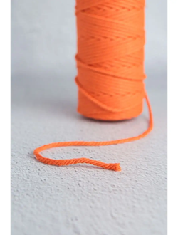 Веревка 3 мм 100 М оранжевая