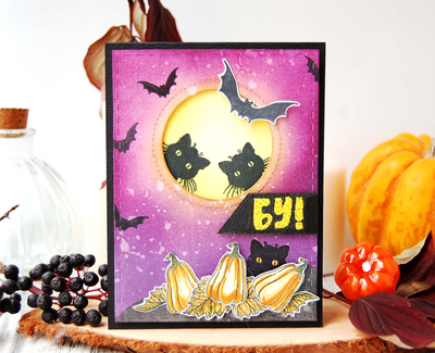 ФП штамп "Листики и завитки"