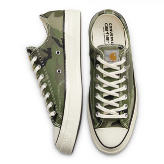 Кеды Converse X Carhartt Wip Chuck 70 Low Top зеленые