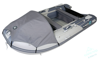 Лодка ПВХ Gladiator Professional D370AL с алюминиевым полом