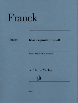 Klavierquintett f-moll: Partitur und Stimme(n): 2 Violinen, Viola, Violoncello, Klavier