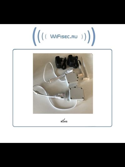 AP 101 (v.2) Комплект приёмник-передатчик без проводов до 1000 м. Ethernet (LAN). уличное исполнение, для систем видеонаблюдения/умного дома/интернет вещей, скорость беспроводной передачи видео/данных до 16 Мбит/с. Рабочая температура -40 до +60 град.С.