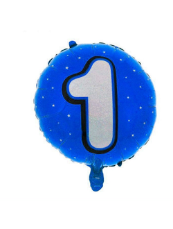 Фольгированный шар с рисунком 18 дюймов (45 см)