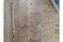Профилированный брус камерной сушки