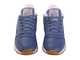 Кроссовки Reebok Classic синие низкие женские с мехом