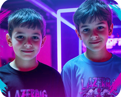 Акция на игру в лазертаг в январе