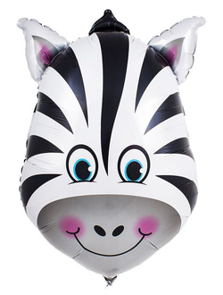 Голова весёлой зебры (64 см)