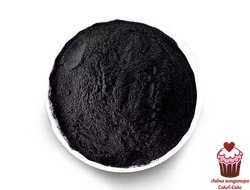Уголь растительный, черный пищевой краситель, порошок 10 г