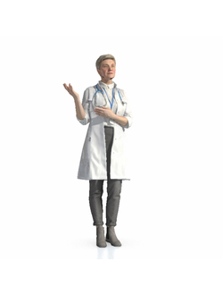 врачи Врач doctor demonstrating smth 263