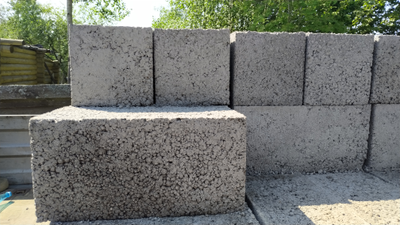 Керамзитобетонный блок полнотелый строительный СКЦ-1ПРП, ГОСТ 6133-99