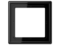 Рамка 1 пост черный Jung LS981SW