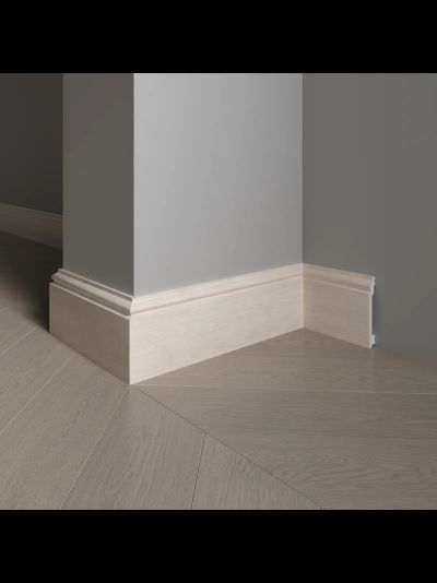 Напольный плинтус Decor-Dizayn 701-77, влагостойкий, ударопрочный, 2,4 метра