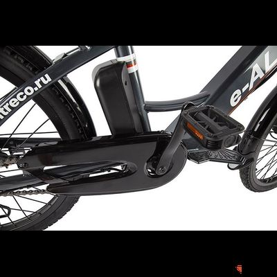 Велогибрид GREEN CITY e-ALFA new Темно-серый
