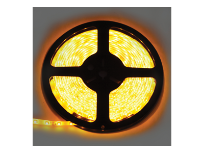 Светодиодная лента Ecola PRO 4,8W/m 60Led/m 12V IP65 желтый 5м SMD3528 P5LY05ESB