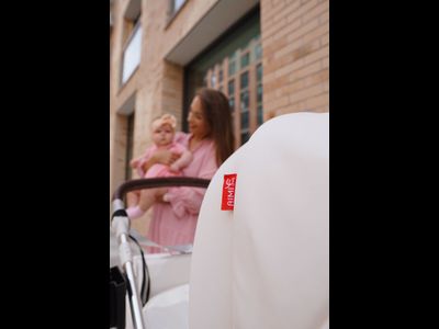 Детская коляска 2 в 1 Farfello Aimile Original Молочный Экокожа