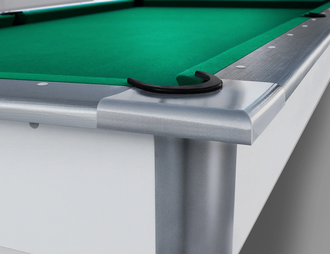 Бильярдный стол Модерн 7/8 футов серый