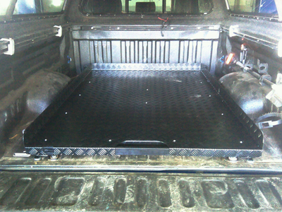 Платформа грузовая выкатная Toyota Tundra (2007-2021), полуторная кабина (Double Cab), АВС-Дизайн