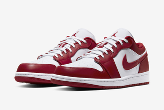 Nike Air Jordan 1 Low Gym Red White (красно-черные)