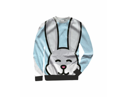 Свитшот 3D с полной запечаткой год Кролика №1