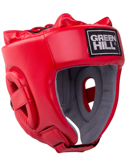 Шлем открытый Green Hill Training HGT-9411, кожзам