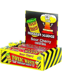 Токсик Жевательная конфета "Нуклеар" Вишня 20гр (50)*8
