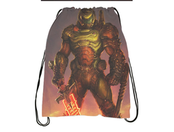 Сумка-мешок для обуви Doom/ Дум №9