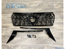 Решетка Toyota Prado 150 рестайлинг 2018+ TRD черная