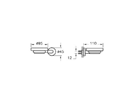 МЫЛЬНИЦА VITRA MINIMAX S, A44777