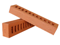 Кирпич красный rock 0.75 нф ригельный Красная гвардия