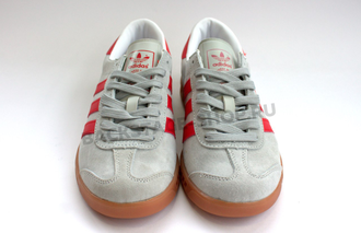 Кроссовки Adidas HAMBURG Gray\Red