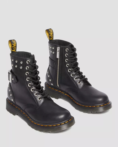 Ботинки Dr Martens 1460 Pascal Hardware Nappa Black